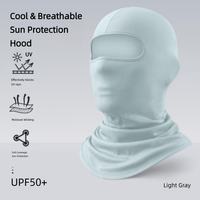 Balaclava moto fine et respirante anti-UV pour l'été – Masque facial de cyclisme extérieur unisexe pour adultes