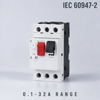 Disjoncteur thermomagnétique réglable ZCEBOX en boîtier moulé 1-80A 400/415V pour rail DIN, protection de moteur de compresseur et armoire électrique