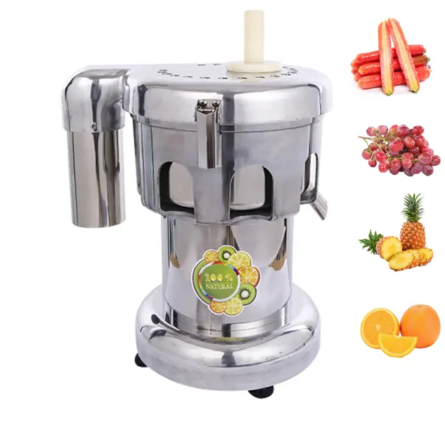 เครื่องปั่นและคั้นน้ำอัตโนมัติ,เครื่องทำน้ำผลไม้สำหรับงานหนักสำหรับแครอทแอปเปิ้ลองุ่นส้ม