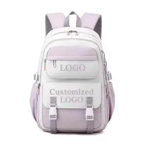 JIANGLIDA Customized Logo School Backpacks 2024 Mochilas Kawaii Mochilas Para Mujer Fashion Bag School Bag For Girls Students