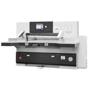 Guillotine robuste haute précision, <span class=keywords><strong>machine</strong></span> de découpe de papier hydraulique avec panneau de commande numérique pour l'industrie de l'impression - Product Image 2