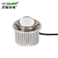 Modul LED Bulat Baru dari Pabrik, Produsen Modul LED 30w D100mm Ip65 Dengan Lensa Kaca untuk Kepala Lampu Jalan LED