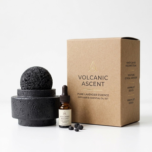 Cubo di Pietra Lavica per Arredamento Casa, Diffusore di Aromi, Deodorante per Auto, Deodorante per Ambienti, Pietra Profumata, Roccia Vulcanica, Pietra di Ossidiana - Product Image 1