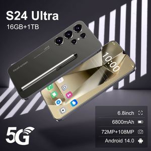 S24 prro siêu 5g điện thoại thông minh hợp đồng <span class=keywords><strong>Android</strong></span> giao dịch 20 tính năng di động cực - Product Image 6