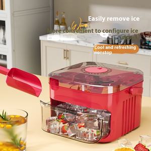 แม่พิมพ์น้ำแข็งขนาดใหญ่ รักษ์โลก สำหรับเก็บอาหารแช่แข็ง รูปทรงฮอกกี้ ใช้ทำไอศกรีมได้ - Product Image 3