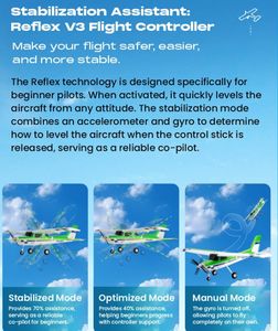 เครื่องบิน FMS-V3 RC 1220mm Ranger EP 2.4G เครื่องบินจำลองเครื่องร่อน6CH เครื่องบินรบแบบโฟม - Product Image 5