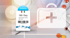 Timestrip Indikator Suhu Recorder <span class=keywords><strong>Thermal</strong></span> Label Indikator - Product Image 3