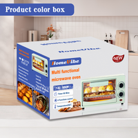 Four électrique multifonction 12L Appareils de cuisine Mini petit four domestique automatique pour la maison