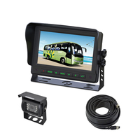 Sistem Kamera Monitor Mundur Universal 7 Inch untuk Bus, Truk, Van, Trailer, RV (Barang Baru)