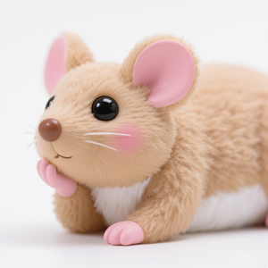 Chất Lượng Cao Tùy Chỉnh Mini Dễ Thương Phim Hoạt Hình Chuột Hình Đồ Chơi Vinyl Mặt Sang Trọng Chuột Đồ Chơi Hành Động Hình Cho Món Quà - Product Image 4
