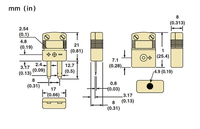Connecteur Thermocouple Industriel Miniature Type K Type T Femelle Mâle Capteur PT100 Style Omega