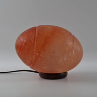 Lampe de Sel de l'Himalaya Sculptée à la Main Personnalisée, Fourniture d'Usine, Lampe de Table Décorative en Cristal de Sel Naturel, Lumière Chaude, Fleur, Feng Shui, Amour
