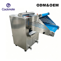 Laminoir à pâte industriel automatique YMZD750A, machine à presser la pâte à farine robuste pour les grandes boulangeries et usines alimentaires