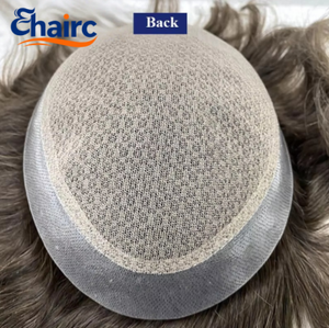 Système capillaire bouclé pour hommes en dentelle double couche, 100% <span class=keywords><strong>cheveux</strong></span> humains, durable et résistant à la déchirure, pour <span class=keywords><strong>cheveux</strong></span> clairsemés - Australie - Product Image 3