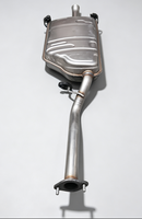 Ensemble de silencieux arrière de haute qualité pour Baojun 730, silencieux d'échappement à montage direct, durable, résistant à la corrosion, pièce automobile