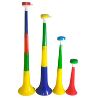 Corne à air pliable HLC, klaxon de stade, corne de supporter promotionnelle, vuvuzela, pour événements sportifs, football, fête, décoration
