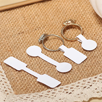 Etiquettes et étiquettes d'actifs UHF Etiquettes de bijoux RFID longue portée Etiquettes autocollantes antivol pour la gestion des bijoux et des lunettes