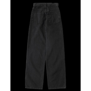 Jeans découpés du fabricant de denim Pantalon en denim patchwork de couleur contrastée noire Jeans pour hommes Baggy - Product Image 2