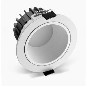 Indoor Aluminum LED <b>Downlights</b> 7W 12W 20W AC220V (±10%) Modern Anti-Glare COB Living Room Embedded LED Spotlight - Product Image 2