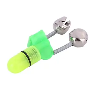 Fishing Bells with Lights 20 Pcs LED Night Fishing Lights 10 Pcs Fishing  Rod Bai