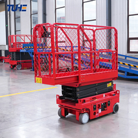 Plateforme élévatrice à ciseaux hydraulique, modèles avec hauteur de levage de 3m et 4m