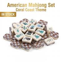 2026 the Water's Edge Line : Ensemble de 160 tuiles de Mahjong américaines « Beth » à 2 couches en stock