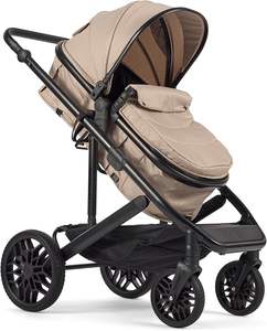 Poussette Bébé 2-en-1 Haute Vue, Poussette Bébé Tout-Terrain, Peut Être Utilisée en Position Assise et Allongée, Convient aux Bébés de 0 à 4 Ans - Product Image 2