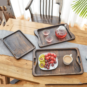 Nueva Bandeja y Platos de Madera, los Más Vendidos, Artesanía India, Vajilla, Platos para Aperitivos, Platos de Madera de la India, Decoración - Product Image 2