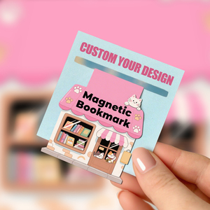 Custom Your Design Logo Set Promotional Magnet Personalized Cute Sublimation Paper Animal Custom Magnetic <strong>Bookmark</strong> for Book - Product Image 5