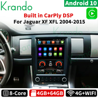 Système de navigation GPS Android 13 pour Jaguar XF 2007 - 2015, autoradio, récepteur stéréo, lecteur multimédia, unité principale