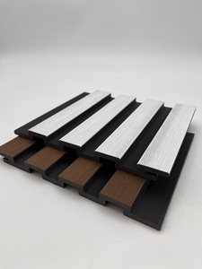 Gian hàng ngoài trời thân thiện với môi <span class=keywords><strong>WPC</strong></span> gỗ nhựa tấm Tường chống ăn mòn đẹp bền vật liệu trang trí cho phòng tập thể dục hiện đại - Product Image 3