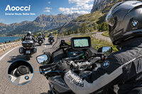 Aoocci BM6 CarPlay sans fil pour moto, écran 6 pouces lisible en plein soleil, affichage à atténuation automatique, IP67 pour BMW R1250GS F850GS S1000XR