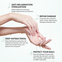 Essence Réparatrice Ongles aux Nutriments Végétaux, Soin Hydratant Illuminateur, Produit Nourrissant et Réparateur