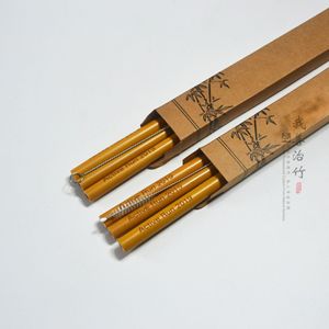 <b>Bamboo</b> Drinking <b>Straws</b> Round Solid Color Reusable With Cleaning Brush Eco Friendly Washable For Milk Tea Beverage - Product Image 2