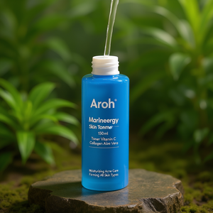 Aroh Marineenergy 150ml Tonique Vitamine C Collagène Aloe Vera Hydratant Soin Anti-Acné Raffermissant Tous Types de Peau - Product Image 3