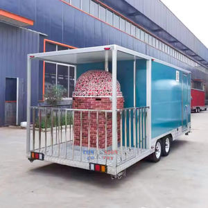 <span class=keywords><strong>Four</strong></span> à <span class=keywords><strong>pizza</strong></span> au feu de <span class=keywords><strong>bois</strong></span> Food Truck USA Vérifié Remorque alimentaire entièrement personnalisée avec équipements de cuisine - Product Image 1