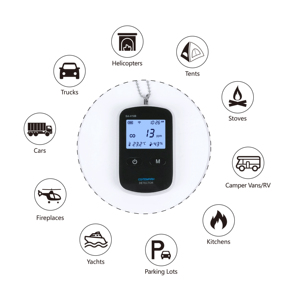 <span class=keywords><strong>Détecteur</strong></span> intelligent de monoxyde de carbone (CO), mini-<span class=keywords><strong>détecteur</strong></span> 3 en 1 de température/humidité/CO pour <span class=keywords><strong>camping</strong></span> en extérieur, <span class=keywords><strong>camping</strong></span>-<span class=keywords><strong>car</strong></span>, voiture - Product Image 4