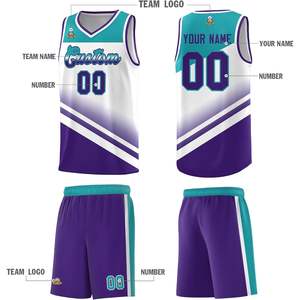 Maillot de basket-ball personnalisé pour hommes femmes jeunes chemise de pratique personnalisée avec logo du numéro du nom de l'équipe-disponible en tailles XS XXS - Product Image 3