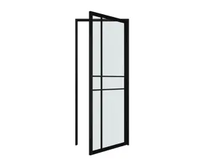 Glass Swing Door French Style Glass Door And Steel Framed Swing Glass Door With Lock Lock Door With Glass And Steel Frame