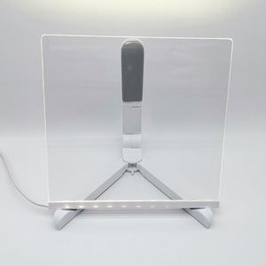 Pizarra de Dibujo Acrílica Borrable para Niños, Regalos para Niños, Luz Nocturna LED Creativa, Lámpara de Escritura de Mensajes LED USB, Bloc de Notas - Product Image 5
