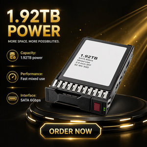 P40504-K21 Disque SSD interne 2,5 pouces SATA 6 Gbit/s 1,92 To à usage mixte pour mise à niveau du stockage serveur - Product Image 6