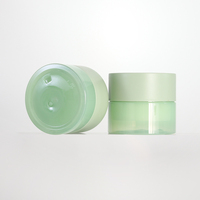 Nouveau pot en plastique à deux parois à large ouverture pour emballage cosmétique hydratant 150g 300g