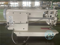 Machine à coudre industrielle zigzag à entraînement direct par ordinateur, synchronisation automatique, robuste, électronique