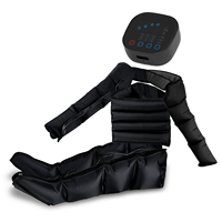 Bottes de massage à compression d'air multifonctionnelles, équipement de massage à compression d'air séquentielle pour les jambes, soins de massage relaxants pour tout le corps