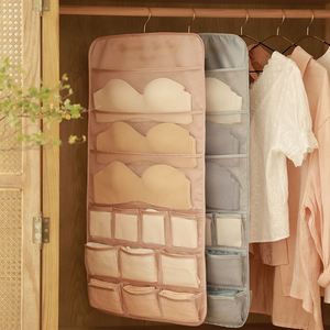 Organizador de Calcetines y Ropa Multifuncional para Montar en la Pared, Bolsa de Almacenamiento Colgante Plegable con Tela No Tejida - Product Image 6