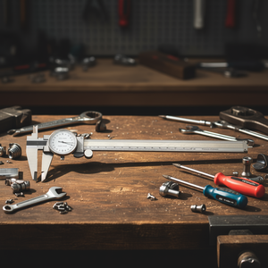 Calibrador de Dial Fervi 0-150mm de Acero Inoxidable, Herramienta de Medición de Precisión - Product Image 3