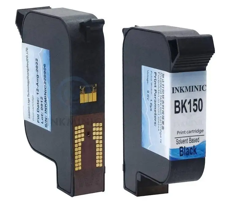 Factory direct price Ink Cartridges 42ml Black Ink for 12.7mm Handheld Inkjet Printers with printing machinery parts