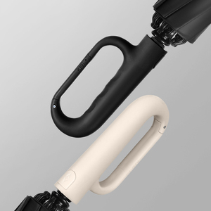 <span class=keywords><strong>Parapluie</strong></span> de voyage réversible automatique à 10 baleines avec bande réfléchissante personnalisée, poignée mousqueton, compact, anti-UV - Product Image 3