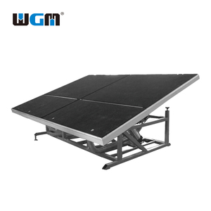 كبير الزجاج المصقول زجاج منخفض قطع و إمالة الجدول - Product Image 1