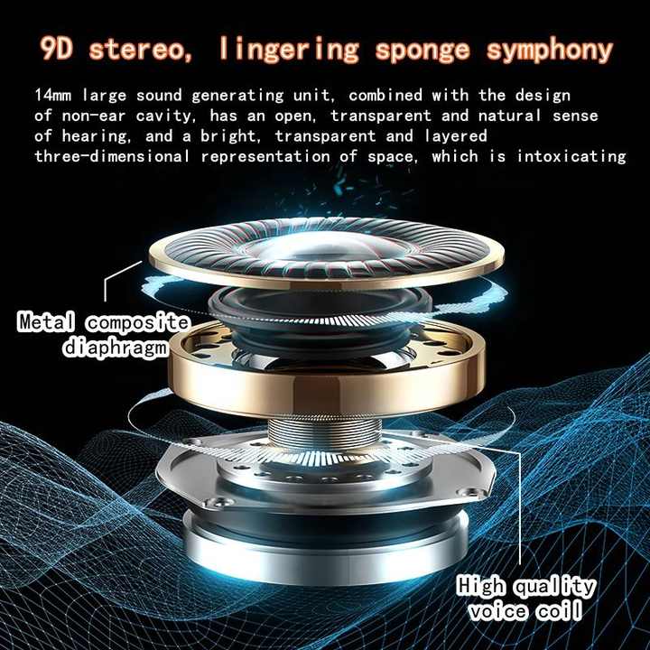 2024 Ear Hook Tws A520 Bt 5.3 Headphone Voice Control Noise Canceling Wireless Earbuds Waterproof Sports Fitness Earphones